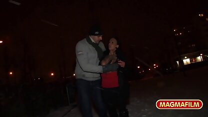 Blonde chinezoaice bune de pula bête baise ensemble sur un casting porno